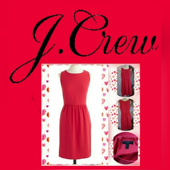 J. Crew Dresses & Skirts - J. CREW CAMILLE BRIGHT CORAL DRESS STYLE 58579